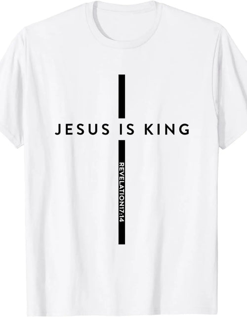 Load image into Gallery viewer, Jesus Is King Jesus Costume Adult Christian Men Women Kids T-Shirt Streetwear Ropa Hombre

