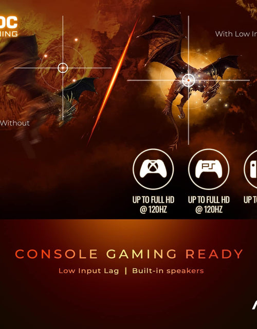 Load image into Gallery viewer, C27G2Z 27&quot; Curved Frameless Ultra-Fast Gaming Monitor, FHD 1080P, 0.5Ms 240Hz, Freesync, HDMI/DP/VGA, Height Adjustable, 3-Year Zero Dead Pixel Guarantee, Black, 27&quot; FHD Curved
