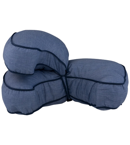 Natural Boost Basic Denim │ Adjustable Nursing Pillow