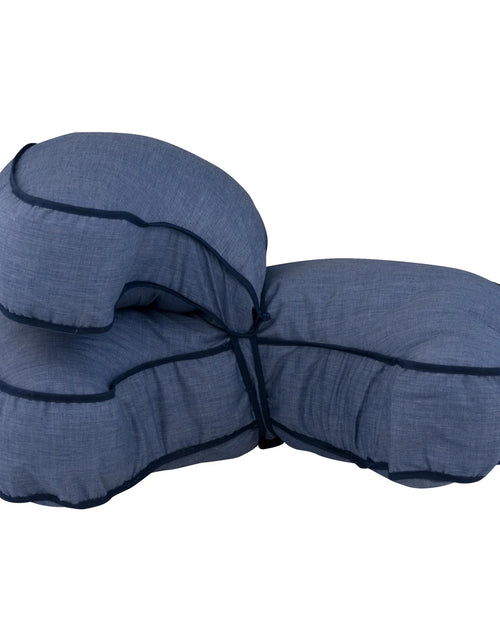 Load image into Gallery viewer, Natural Boost Basic Denim │ Adjustable Nursing Pillow
