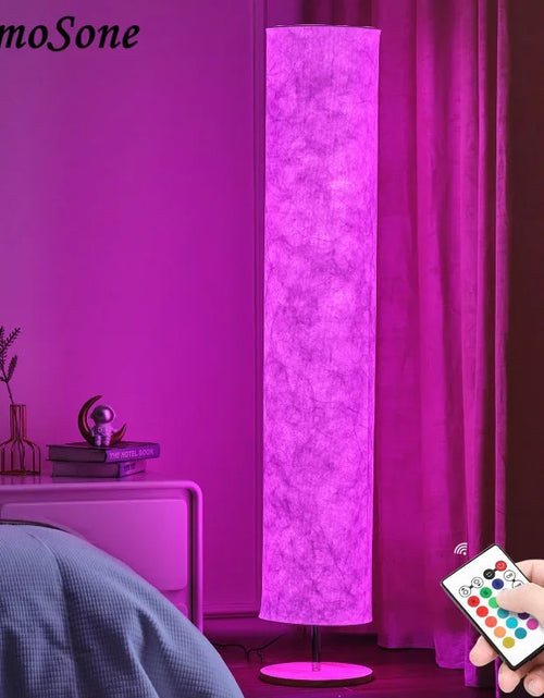 Load image into Gallery viewer, LED Simple Design Morden Floor Lamps Soft Light Decoration Standing Lamp for Living Room Bedroom Game Room with Remote Control
