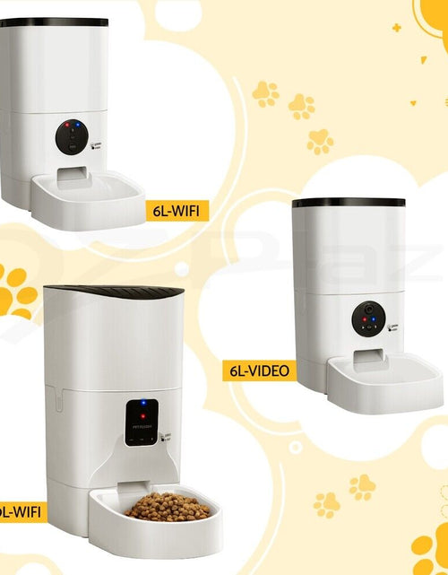 Load image into Gallery viewer, I.Pet Automatic Pet Feeder Dog Cat Feeder Camera Wifi Smart Auto Food Dispenser
