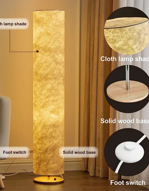 Load image into Gallery viewer, LED Simple Design Morden Floor Lamps Soft Light Decoration Standing Lamp for Living Room Bedroom Game Room with Remote Control
