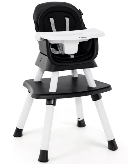 Load image into Gallery viewer, 6-In-1 Convertible Baby High Chair with Adjustable Removable Tray
