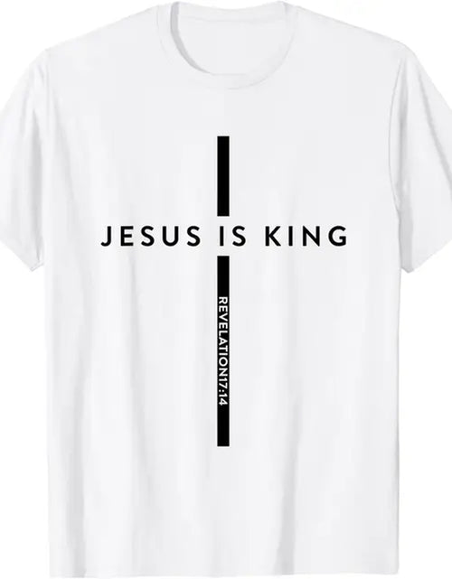 Load image into Gallery viewer, Jesus Is King Jesus Costume Adult Christian Men Women Kids T-Shirt Streetwear Ropa Hombre
