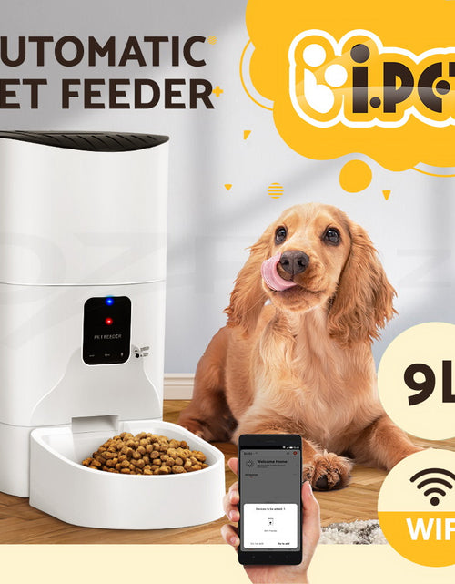 Load image into Gallery viewer, I.Pet Automatic Pet Feeder Dog Cat Feeder Camera Wifi Smart Auto Food Dispenser
