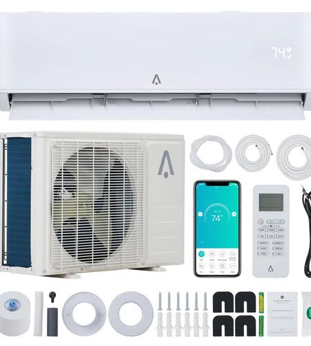 24000 BTU Ductless Mini Split Air Conditioner with Remote Included