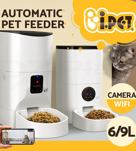 I.Pet Automatic Pet Feeder Dog Cat Feeder Camera Wifi Smart Auto Food Dispenser
