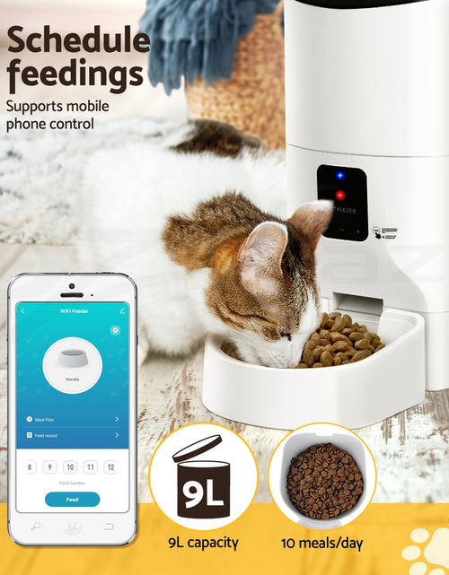 Load image into Gallery viewer, I.Pet Automatic Pet Feeder Dog Cat Feeder Camera Wifi Smart Auto Food Dispenser

