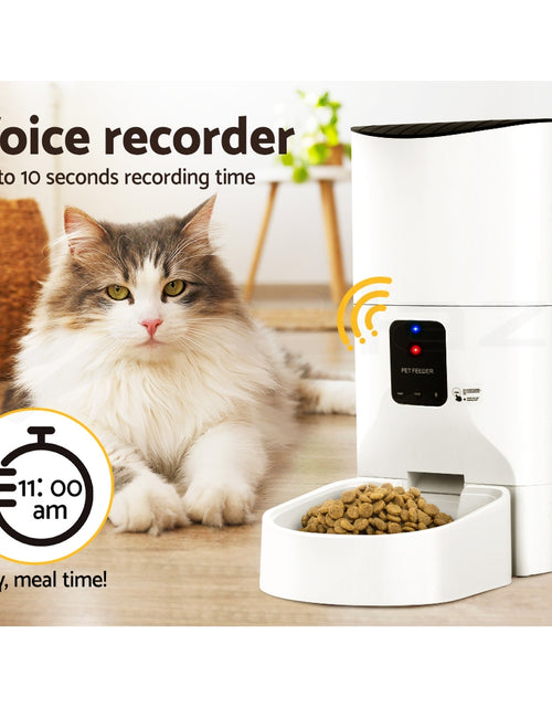 Load image into Gallery viewer, I.Pet Automatic Pet Feeder Dog Cat Feeder Camera Wifi Smart Auto Food Dispenser
