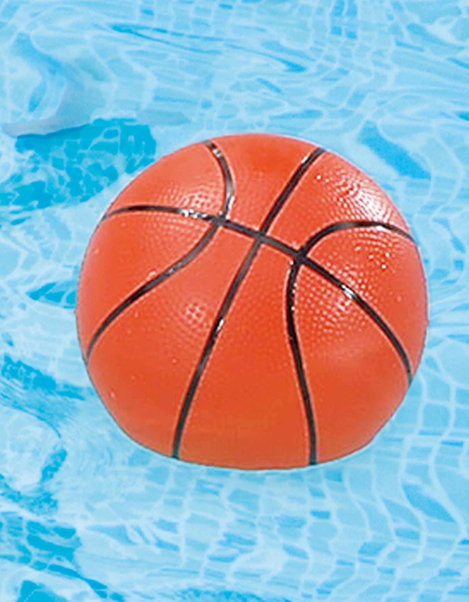3.6Ft X 37 Inches Basketball Set with Basketball Hoop Backboard & Rim, for Metal Frame above Ground Pools, White, Inflatable Basketball Included, Adults, Unisex