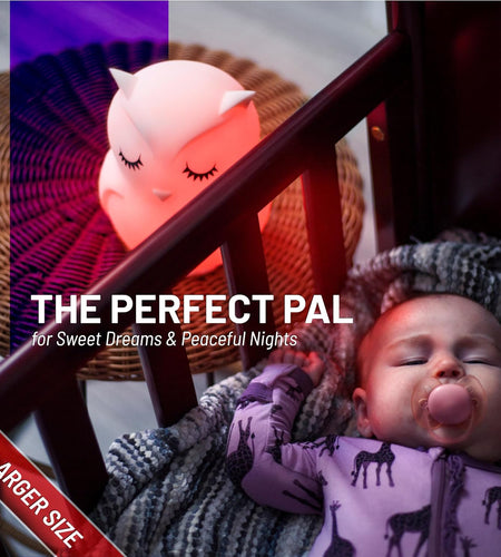 Silicone Night Light for Kids, Bear - 9 Soft Colors, Remote Sleep Timer - Rechargeable, Battery-Operated Light for Toddler, Baby, Girls, Boys - Bedroom, Nursery